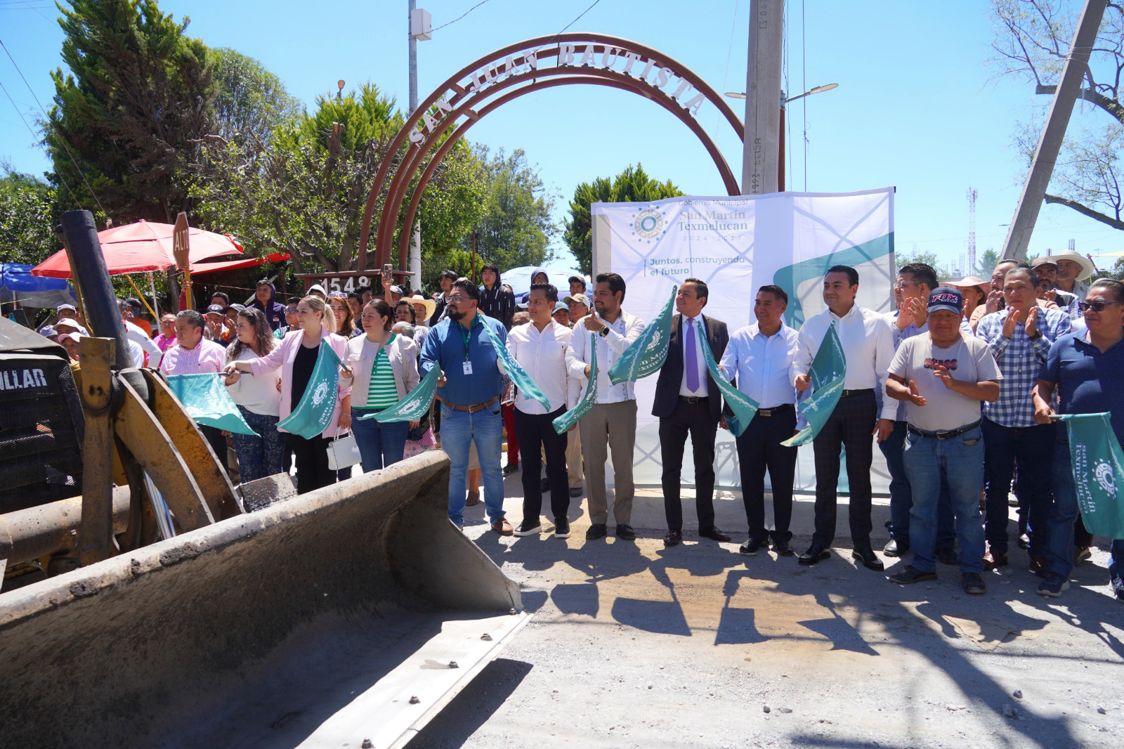 Arrancan obras de drenaje en San Juan Tuxco con inversión de 5.4 mdp