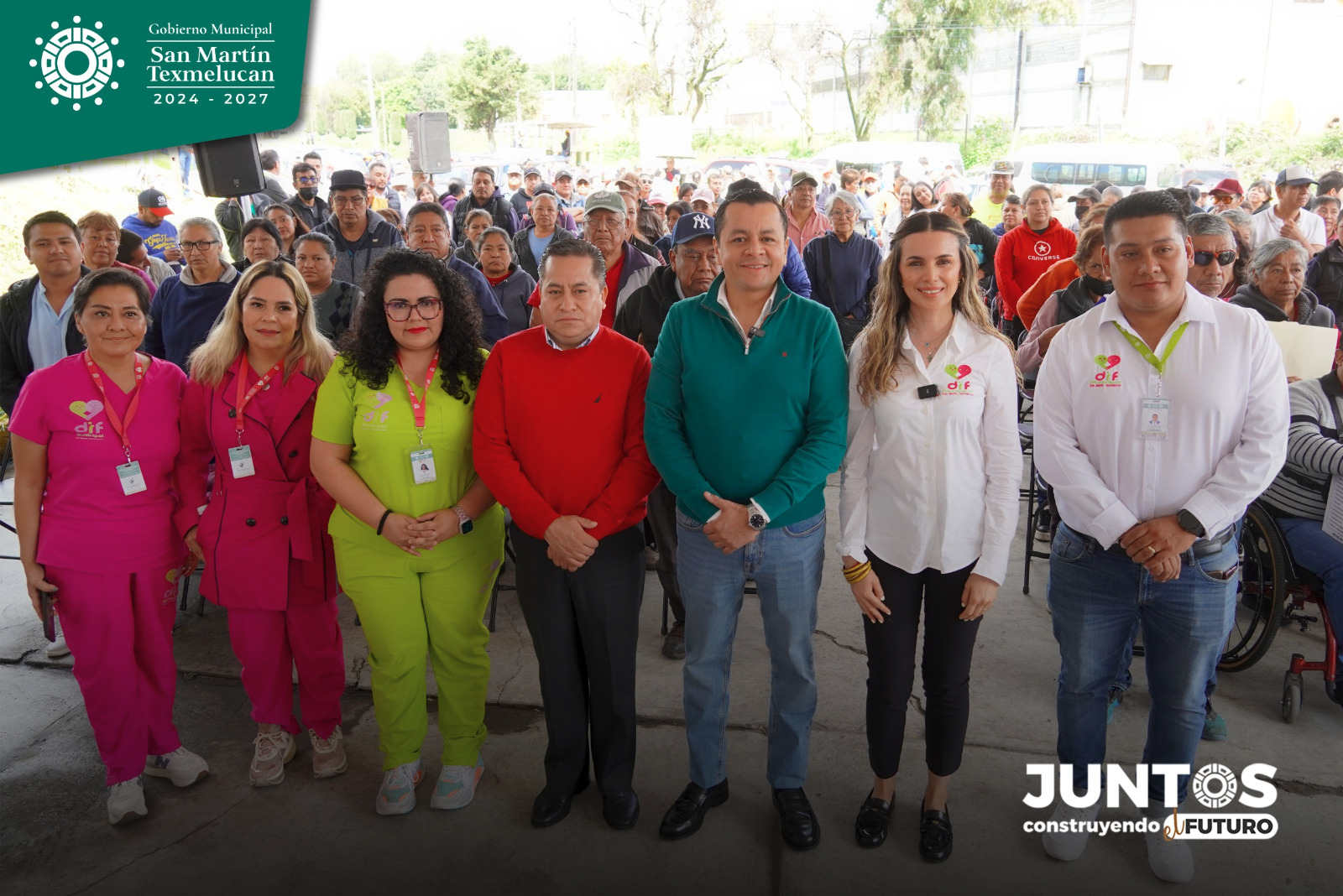 Entrega gobierno de Texmelucan beneficios del programa de atención alimentaria