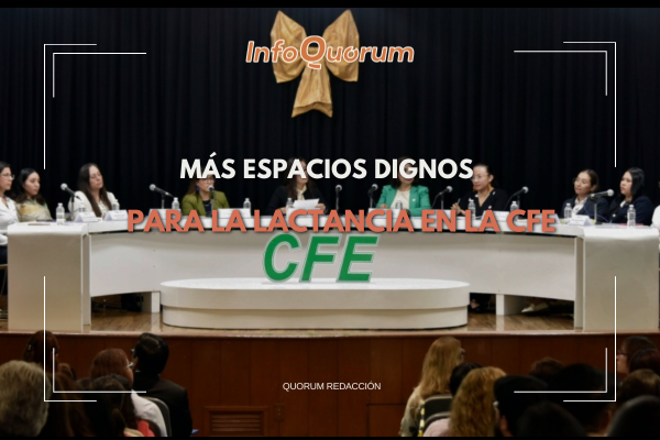 Más espacios dignos para la lactancia en la CFE