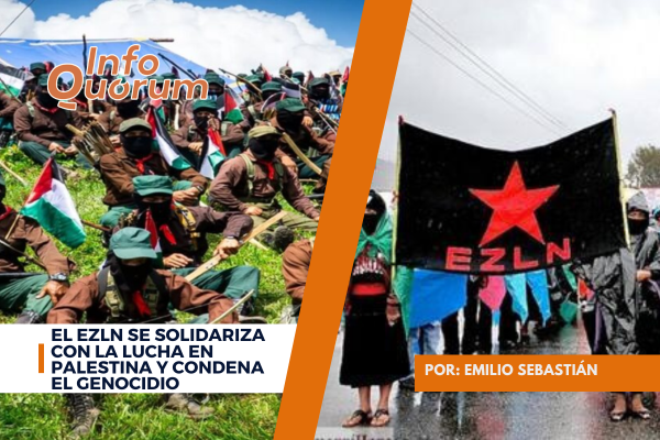 El EZLN se solidariza con la lucha en Palestina y condena el genocidio