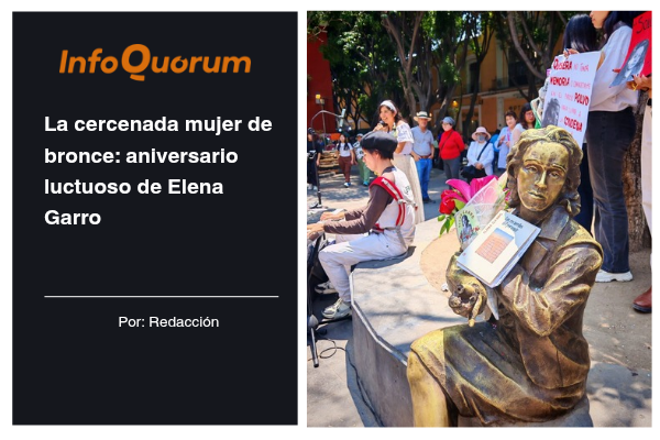 La cercenada mujer de bronce: aniversario luctuoso de Elena Garro