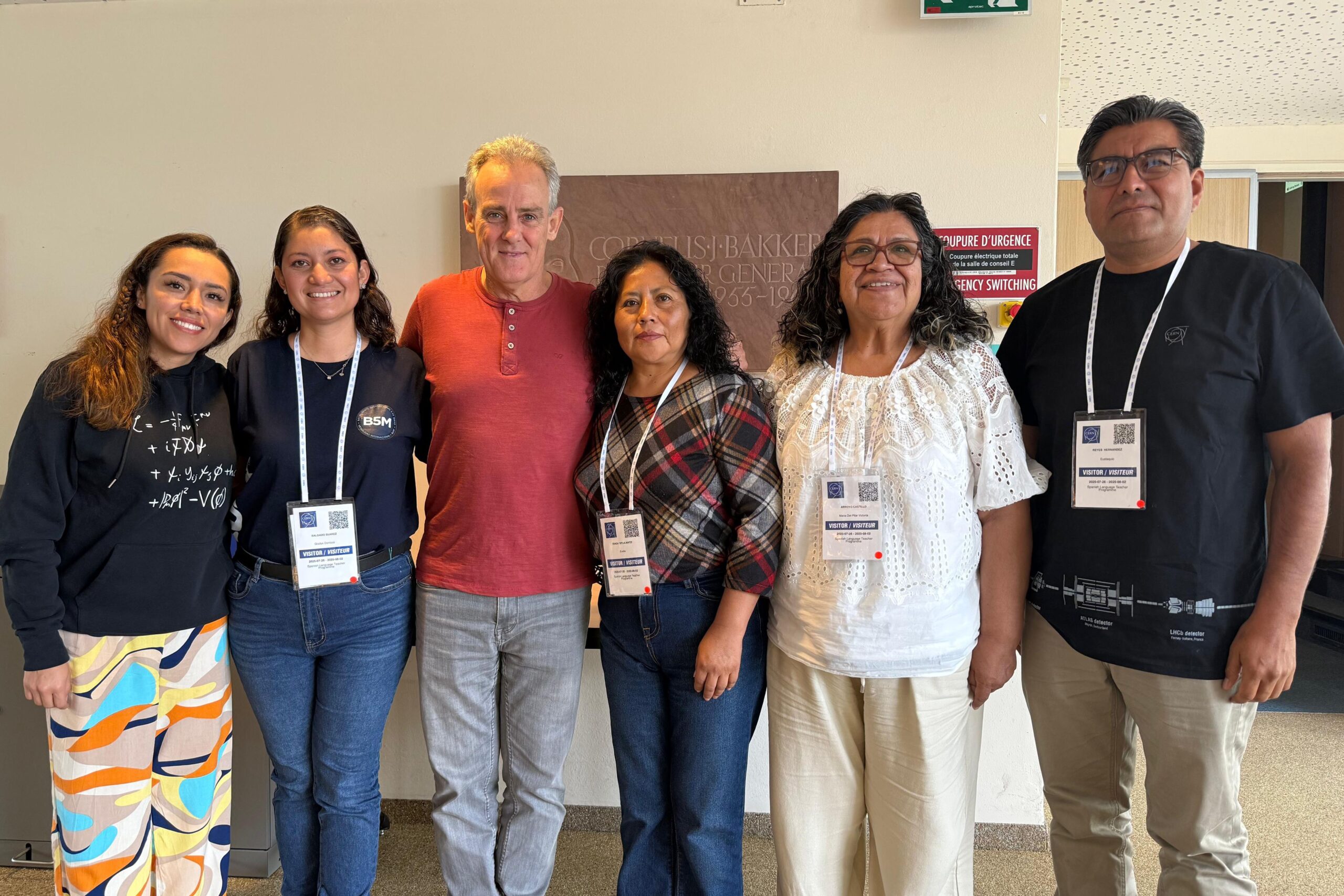 Docentes de preparatorias BUAP recibieron capacitación en el CERN