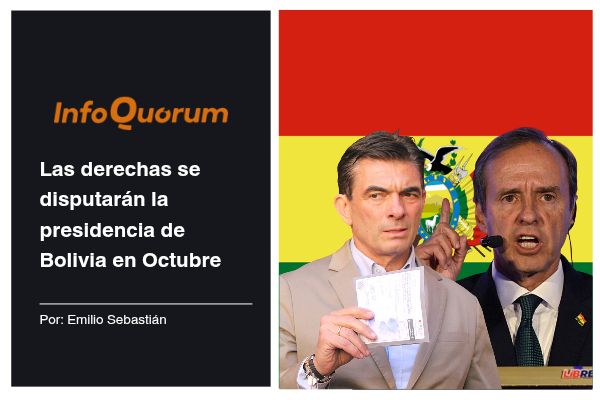 Las derechas se disputarán la presidencia de Bolivia en Octubre 