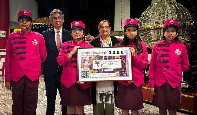 Lotería Nacional celebra la Conferencia Regional de la Mujer en México