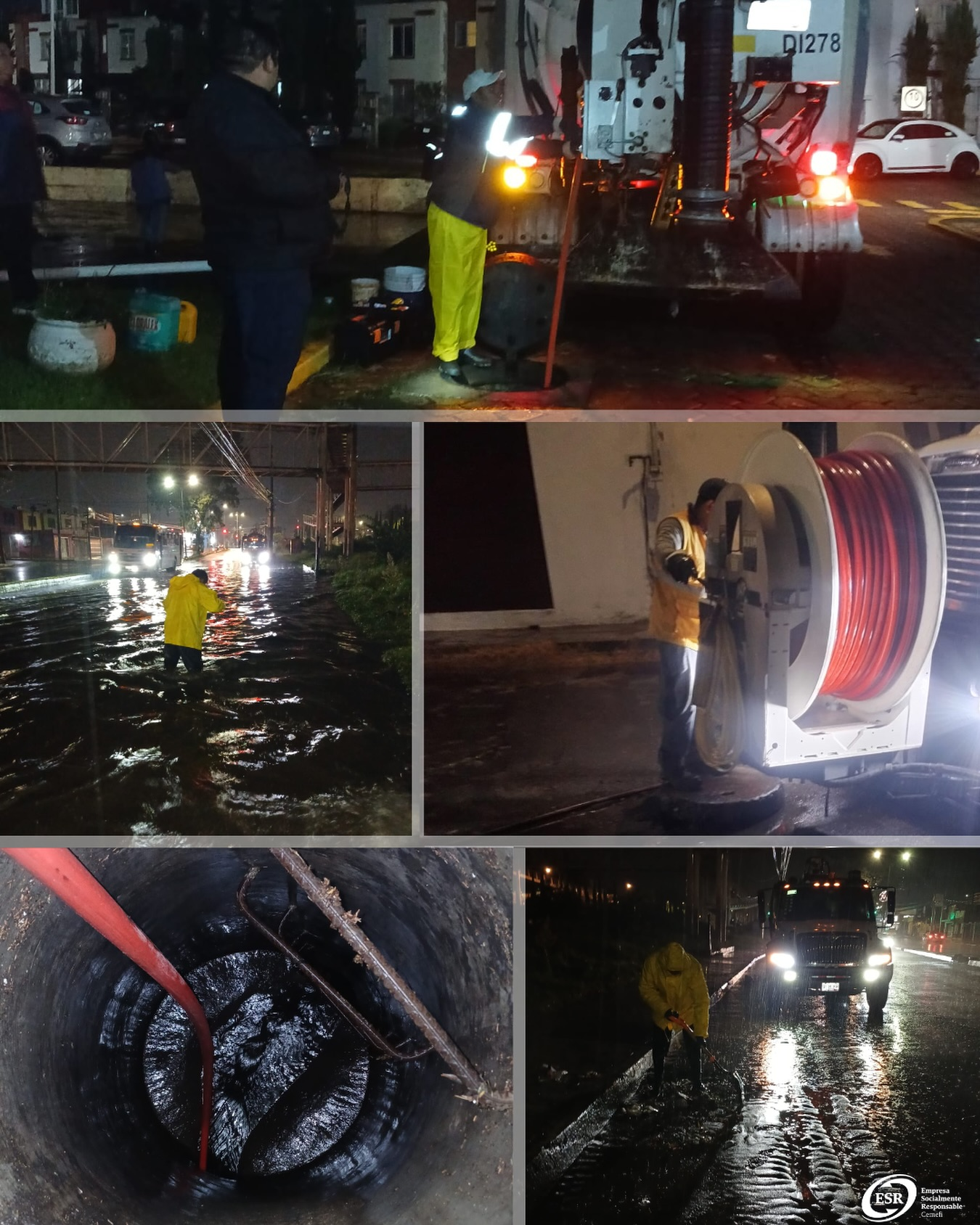 Agua de Puebla y Ayuntamiento activan operativo por tormenta