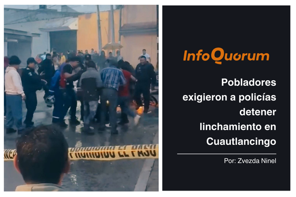 Pobladores exigieron a policías detener linchamiento en Cuautlancingo