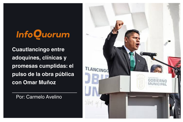 Cuautlancingo entre adoquines, clínicas y promesas cumplidas: el pulso de la obra pública con Omar Muñoz