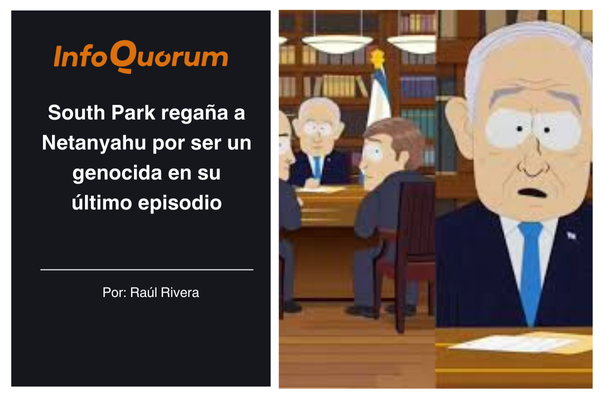 South Park regaña a Netanyahu por ser un genocida en su último episodio