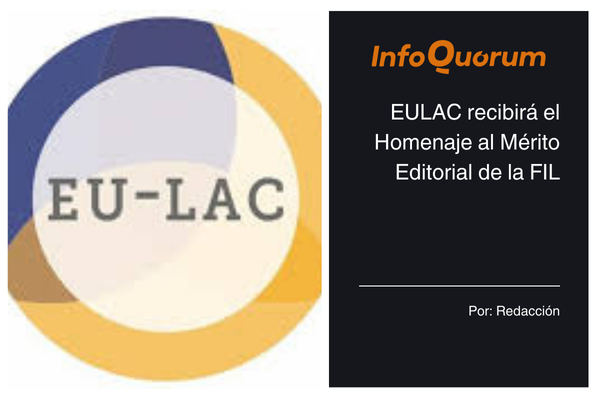 EULAC recibirá el Homenaje al Mérito Editorial de la FIL