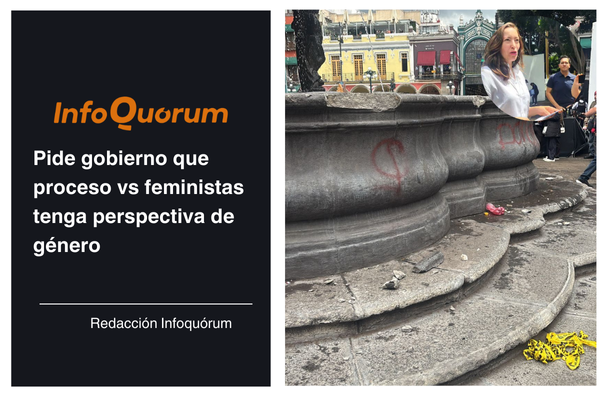 Gerencia del Centro Histórico denunciará ante la FGE por daños a Fuente de San Miguel