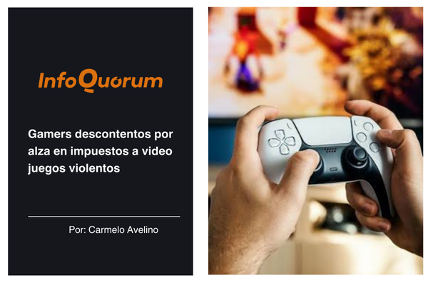 Gamers descontentos por alza en impuestos a video juegos violentos