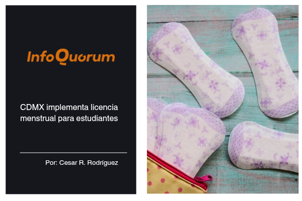 CDMX implementa licencia menstrual para estudiantes