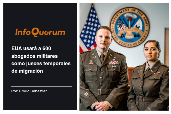 EUA usará a 600 abogados militares como jueces temporales de migración