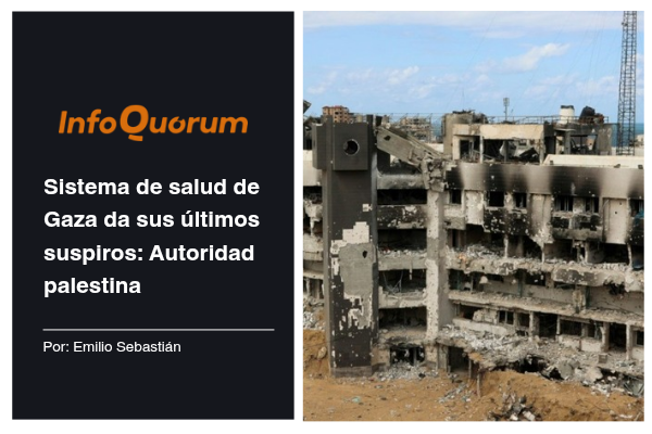 Sistema de salud de Gaza da sus últimos suspiros: Autoridad palestina