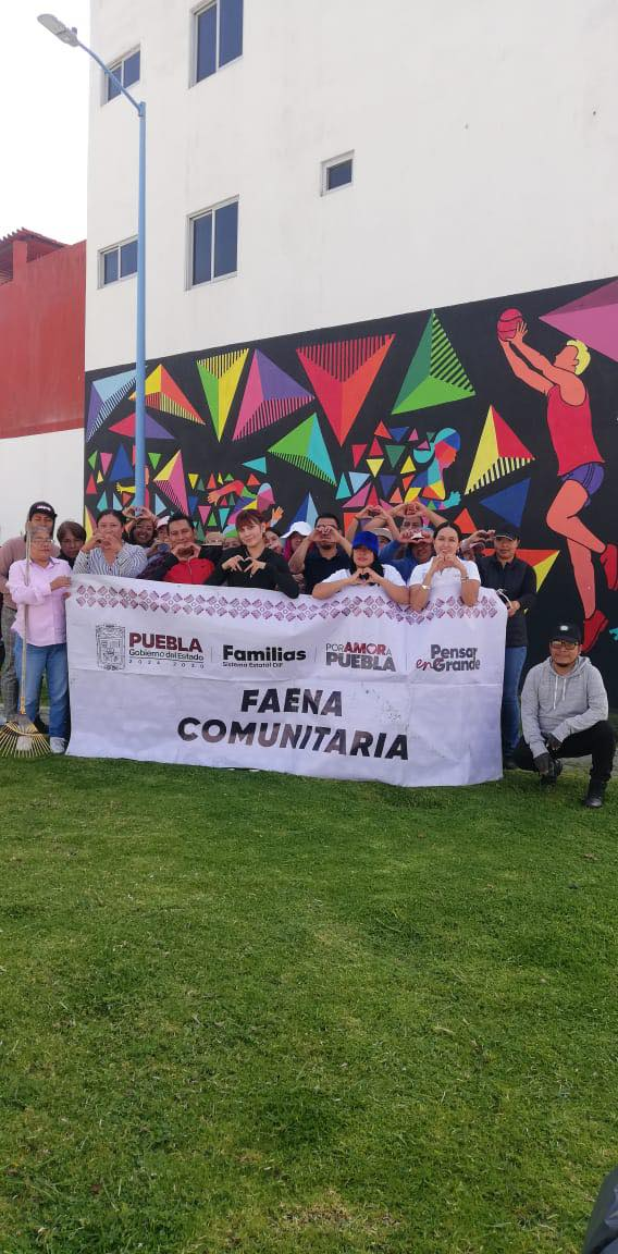 DIF Cuautlancingo impulsa trabajo ciudadano por mejores espacios