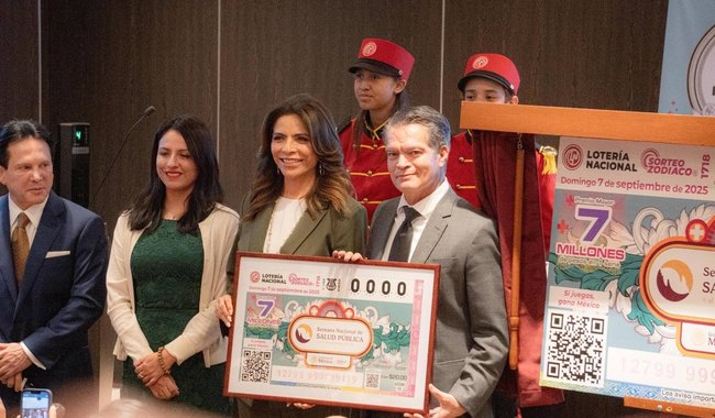Lotería Nacional dedica Sorteo Zodiaco a la Semana Nacional de Salud Pública 2025
