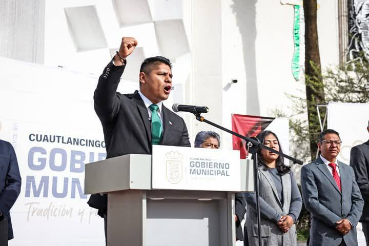 Conmemoran en Cuautlancingo el 215 aniversario de la Independencia