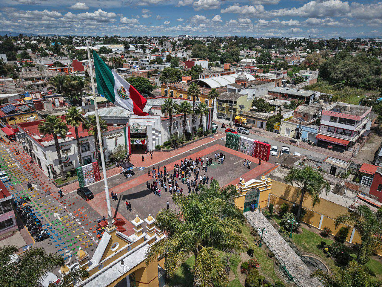 Cuautlancingo participa en el Segundo Simulacro Nacional 2025