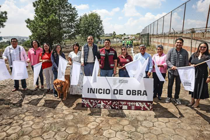 Omar Muñoz inicia obra del Centro de Bienestar Animal en Cuautlancingo