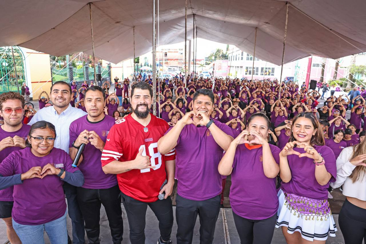 Encabeza Omar Muñoz el “Primer Zumbatón Estatal 2025” en Cuautlancingo