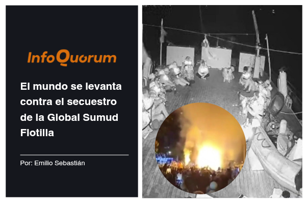 El mundo se levanta contra el secuestro de la Global Sumud Flotilla