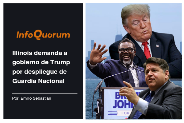 Illinois demanda a gobierno de Trump por despliegue de Guardia Nacional