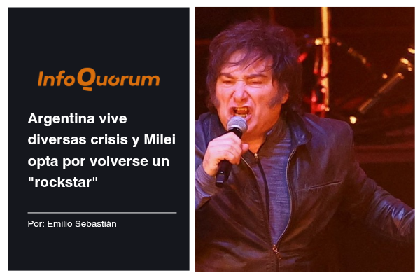 Argentina vive diversas crisis y Milei opta por volverse un “rockstar”