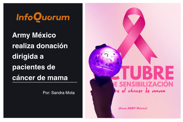 Army México realiza donación dirigida a pacientes de cáncer de mama