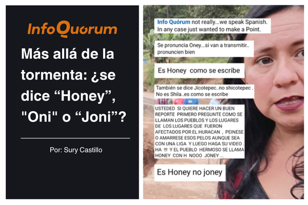 Más allá de la tormenta: ¿se dice “Honey”, “Oni” o “Joni”?