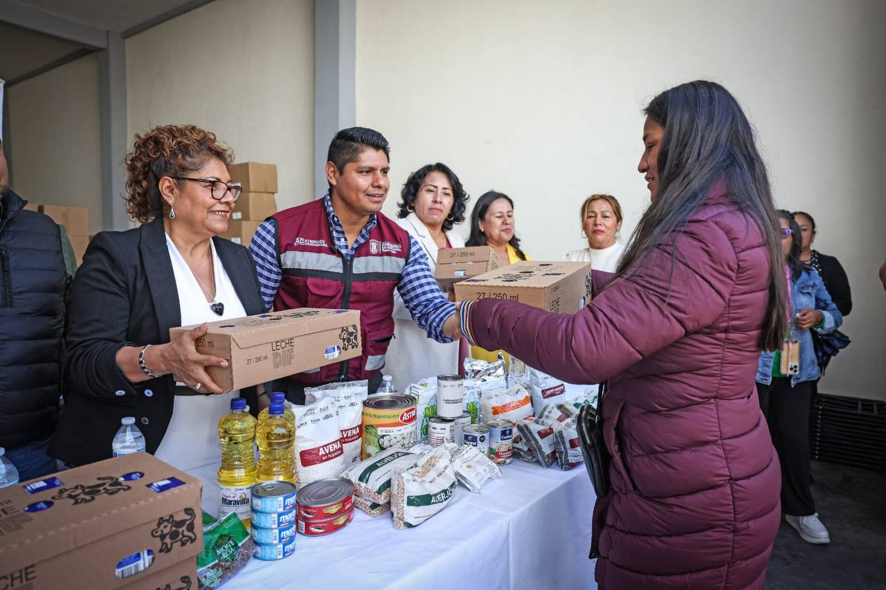 Cuautlancingo entrega 107 mil apoyos en programa de desayunos escolares