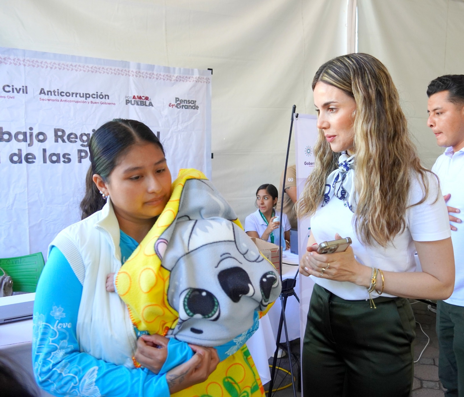 Garantizan identidad legal a menores con jornada de registros en Texmelucan