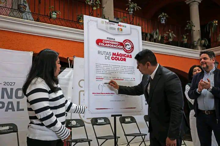 Cuautlancingo impulsa “Rutas Mágicas de Color” para embellecer la ciudad