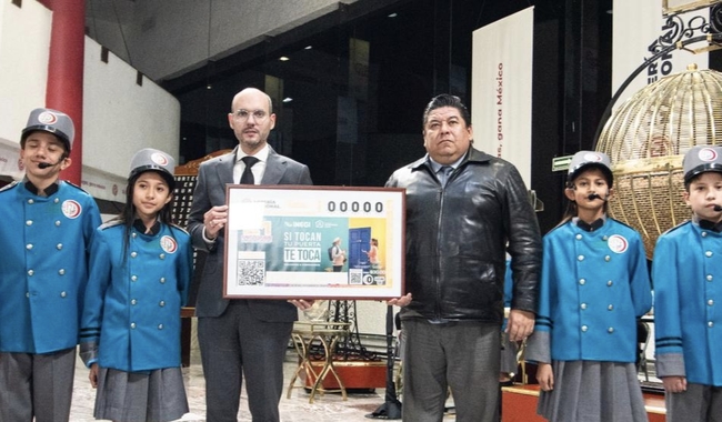 Lotería Nacional dedica su Sorteo Mayor No. 3989 a la Encuesta Intercensal 2025 del INEGI