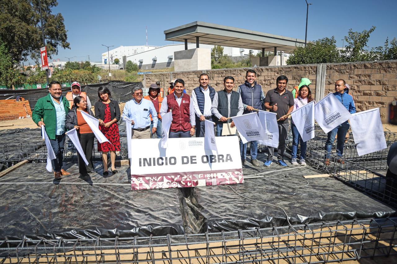 Inicia construcción de Subcomandancia de Policía en San Lorenzo Almecatla