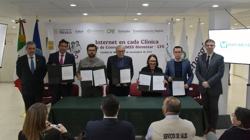 CFE conectará con Internet gratuito 3,180 clínicas del IMSS-Bienestar