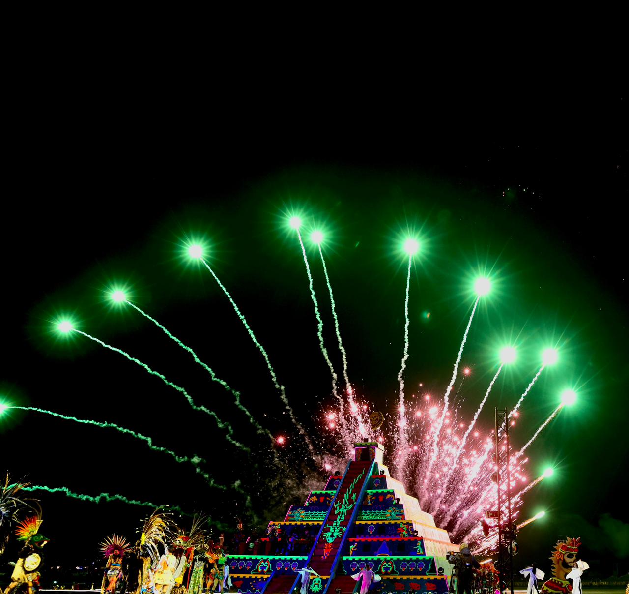 Diputado Pavel Gaspar acompaña al gobernador en el Festival de la Luz y de la Vida en Chignahuapan