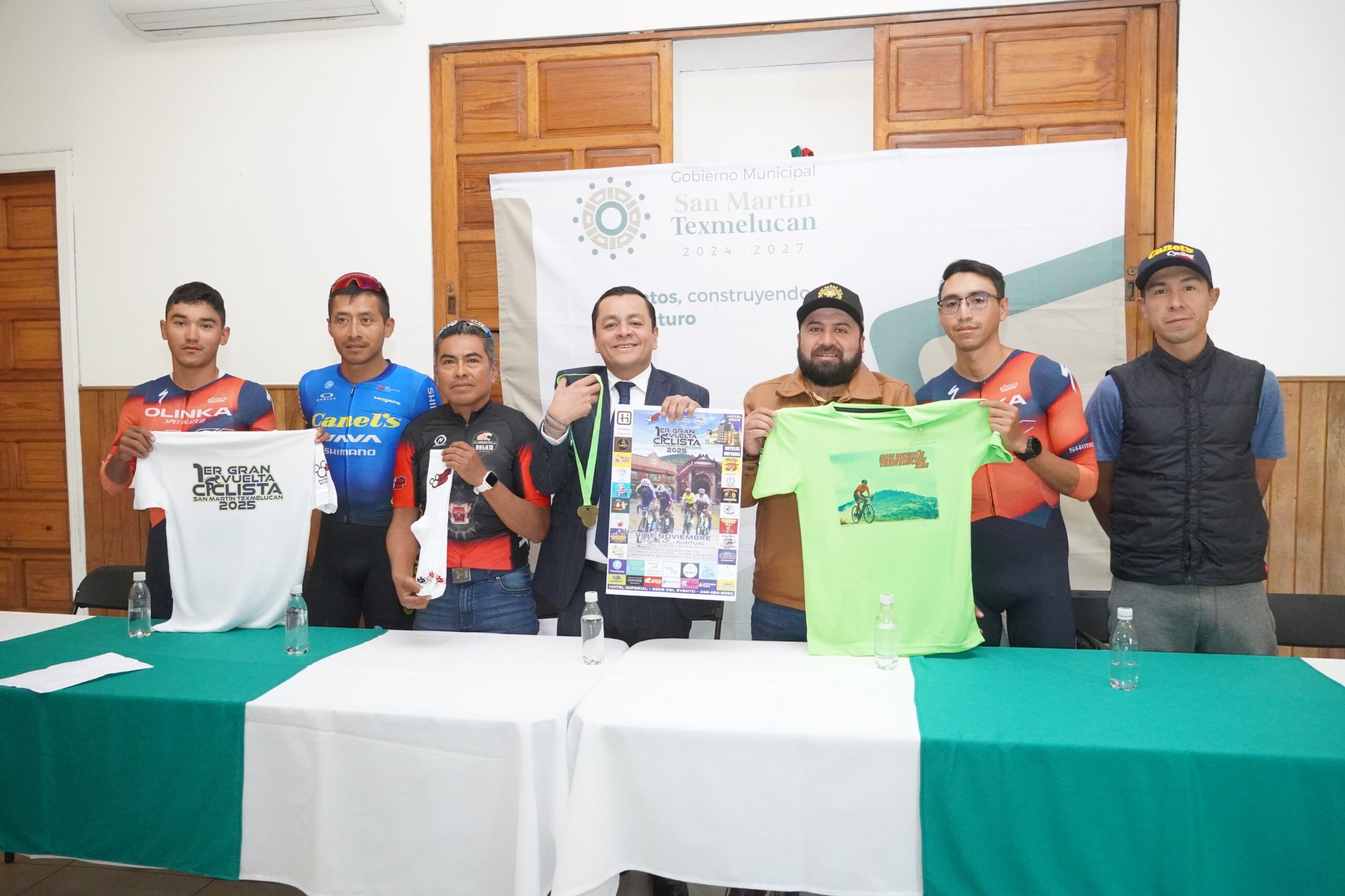 Presentan la Gran Vuelta Ciclista San Martín Texmelucan 2025