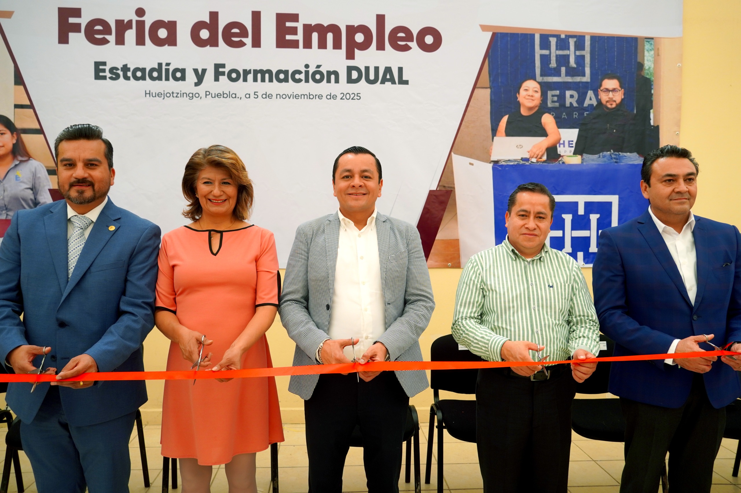 Inauguran la Feria de Estadía, Formación Dual y Empleo 2025 en la UTH