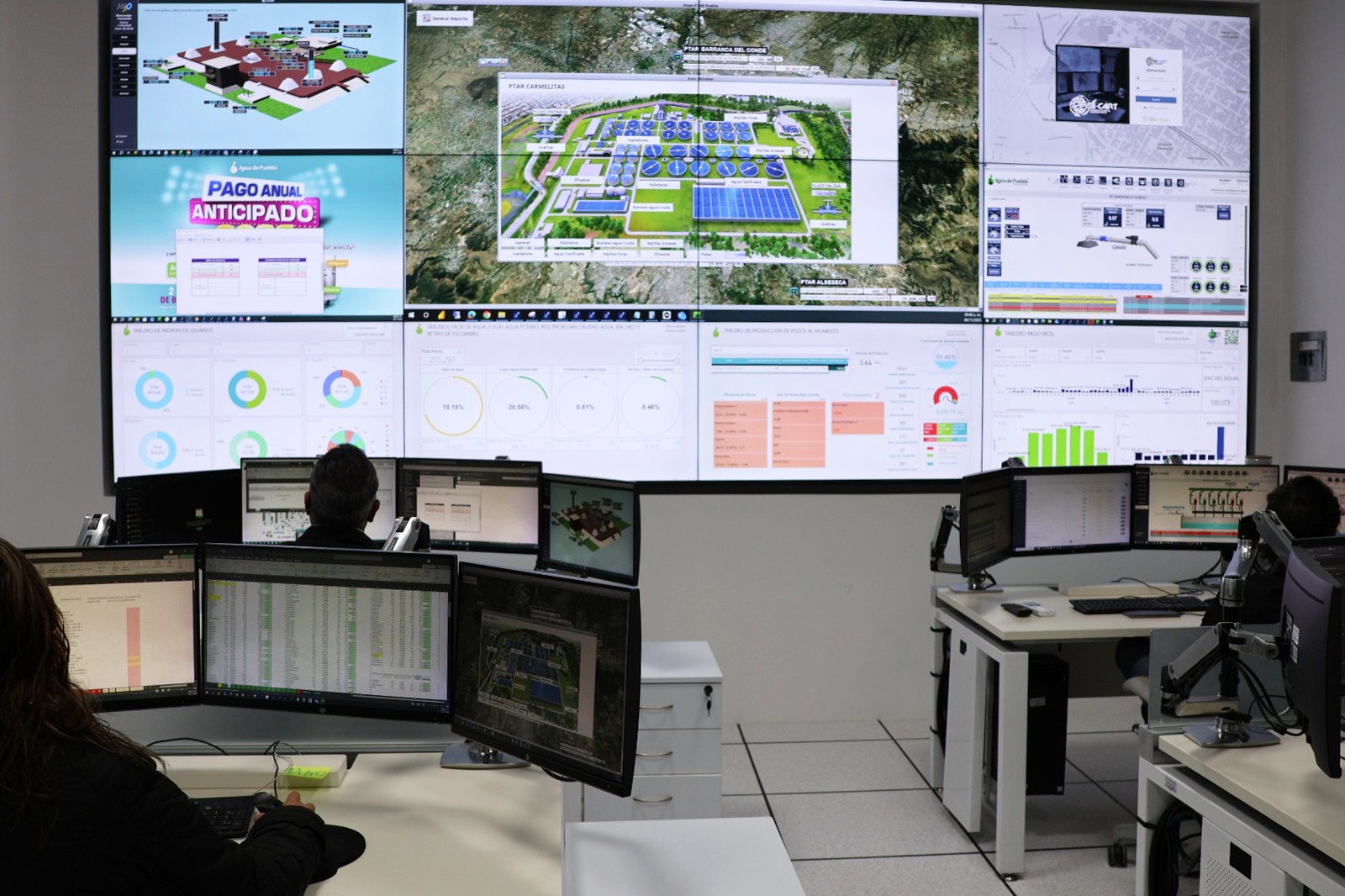 El nuevo Centro de Coordinación y Operación es inaugurado.