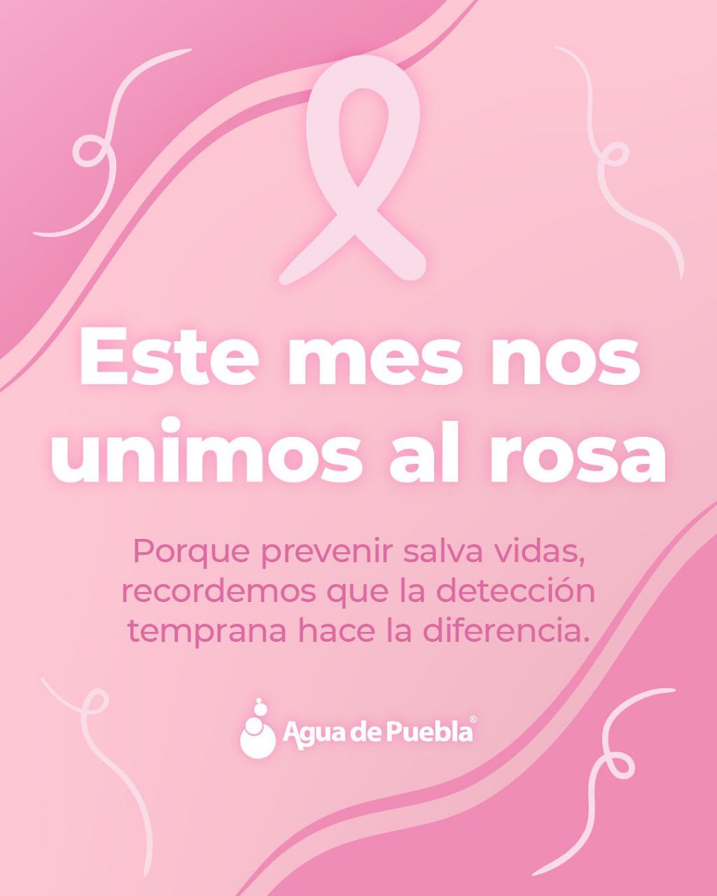 Agua de Puebla se une al mes rosa con capacitaciones