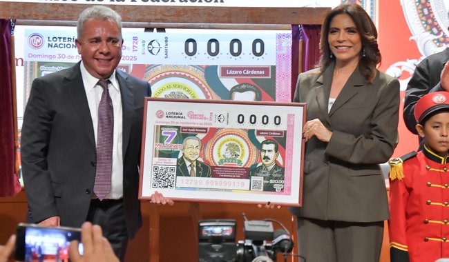 Lotería Nacional celebra 80 años de la SACM con el Sorteo Zodiaco 1726