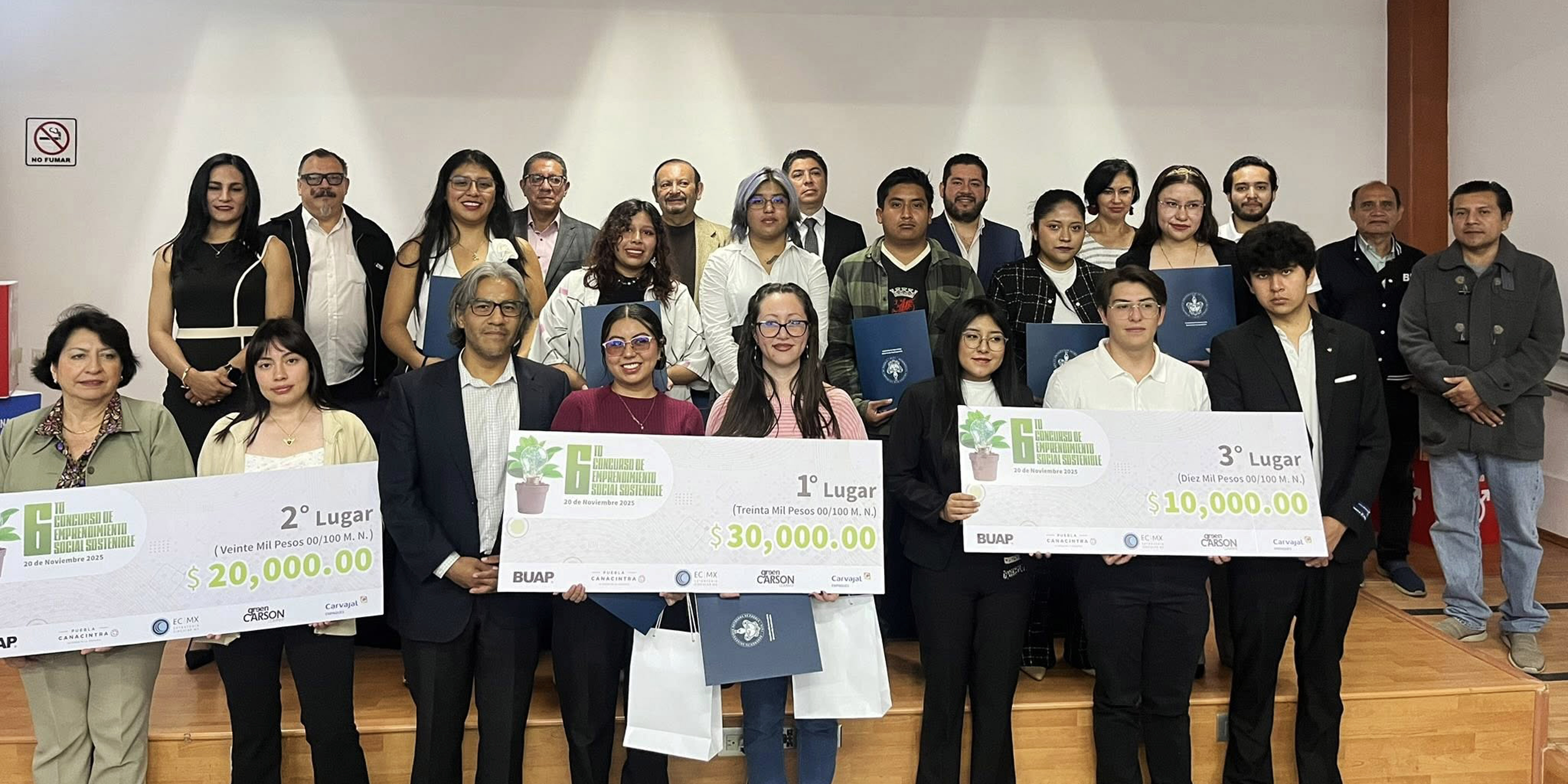 Innovación sostenible destaca en el Sexto Concurso de la BUAP