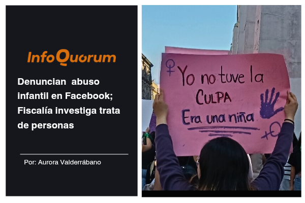 Denuncian abuso infantil en facebook; Fiscalía investiga trata de personas