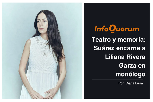 Teatro y memoria: Suárez encarna a Liliana Rivera Garza en monólogo