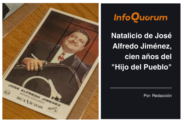 Natalicio de José Alfredo Jiménez, cien años del “Hijo del Pueblo”