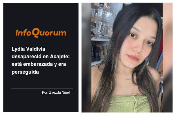 Lydia Valdivia desapareció en Acajete; está embarazada y era perseguida