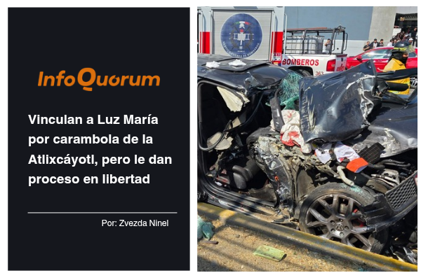 Vinculan a Luz María por carambola de la Atlixcáyotl, pero le dan proceso en libertad