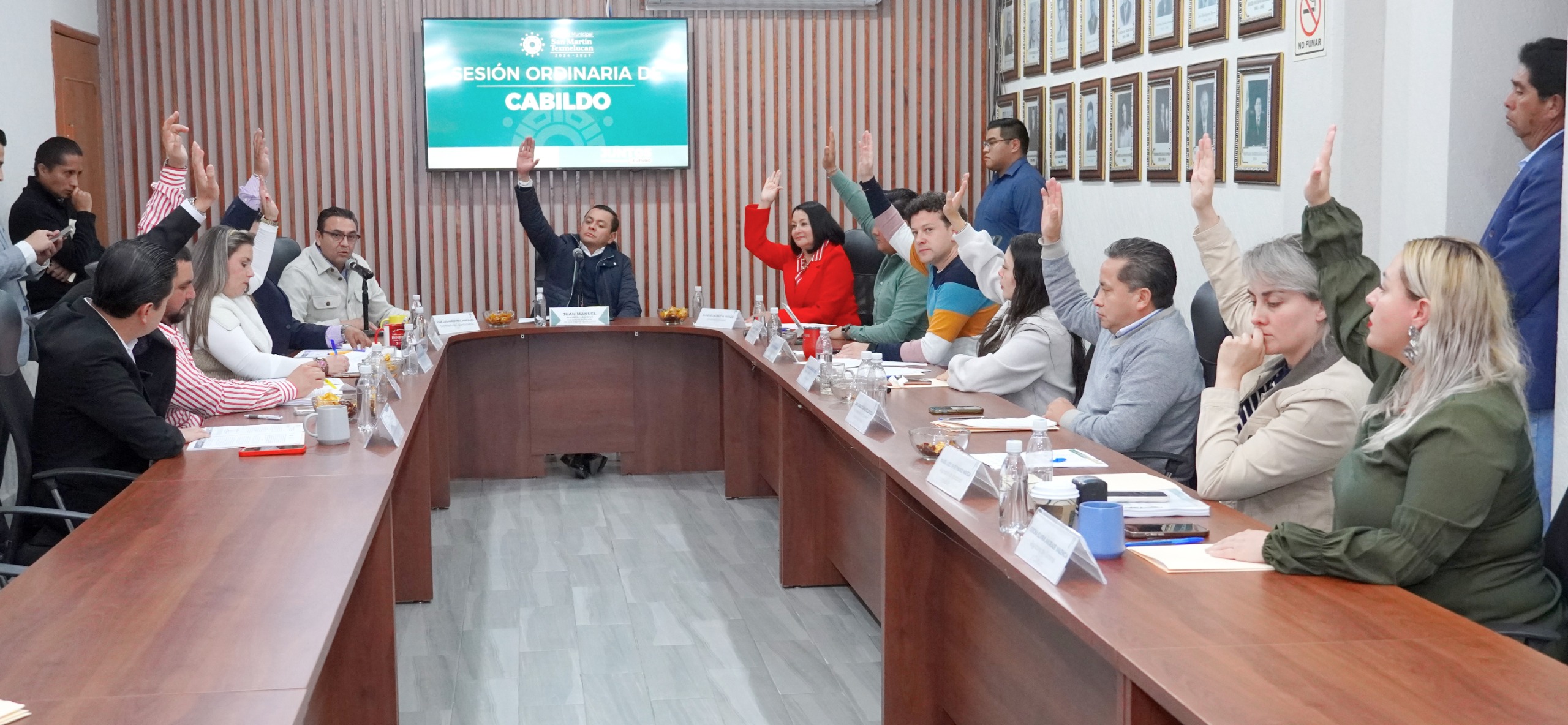 Cabildo de Texmelucan  aprueba aumento de 14.58% para personal de servicios públicos