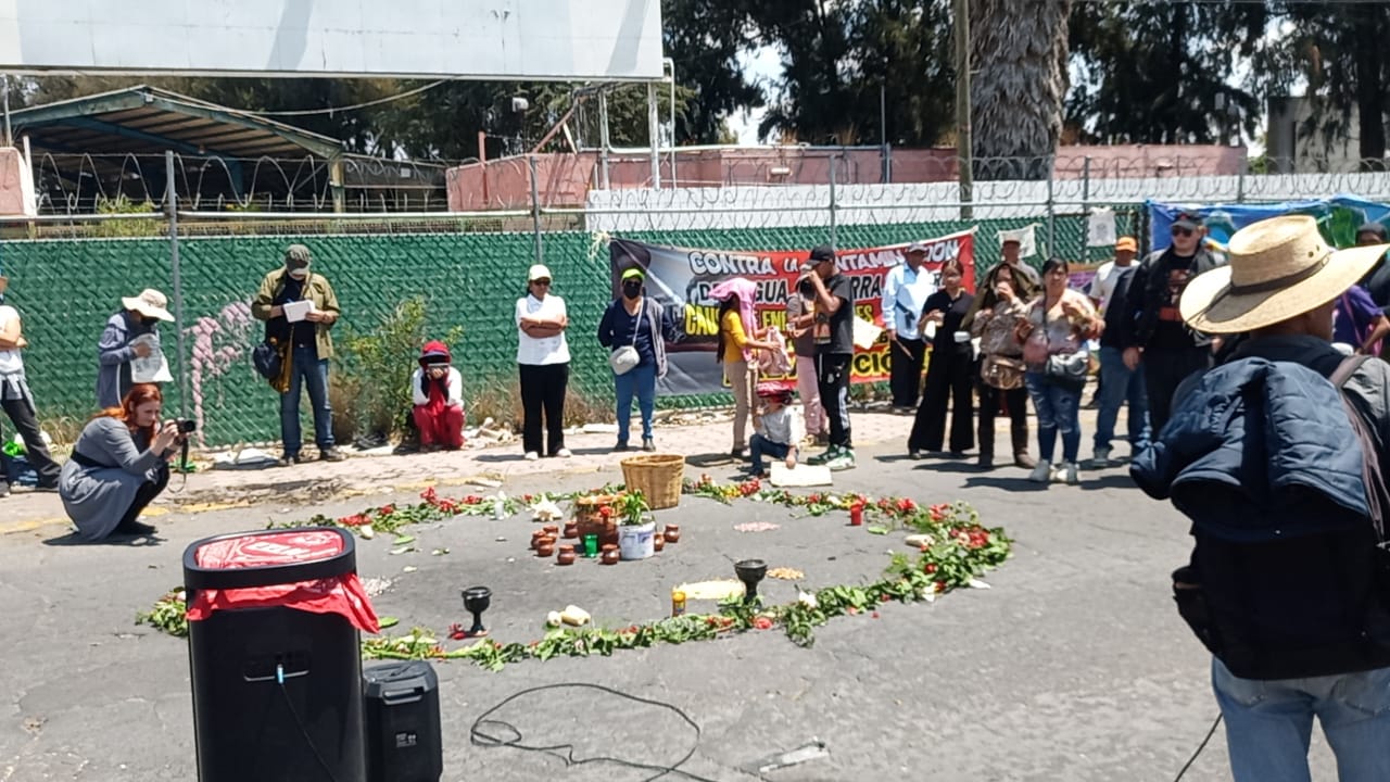 De las “ruinas de Bonafont” a Xoxtla; Pueblos Unidos conmemora con caravana su aniversario de lucha