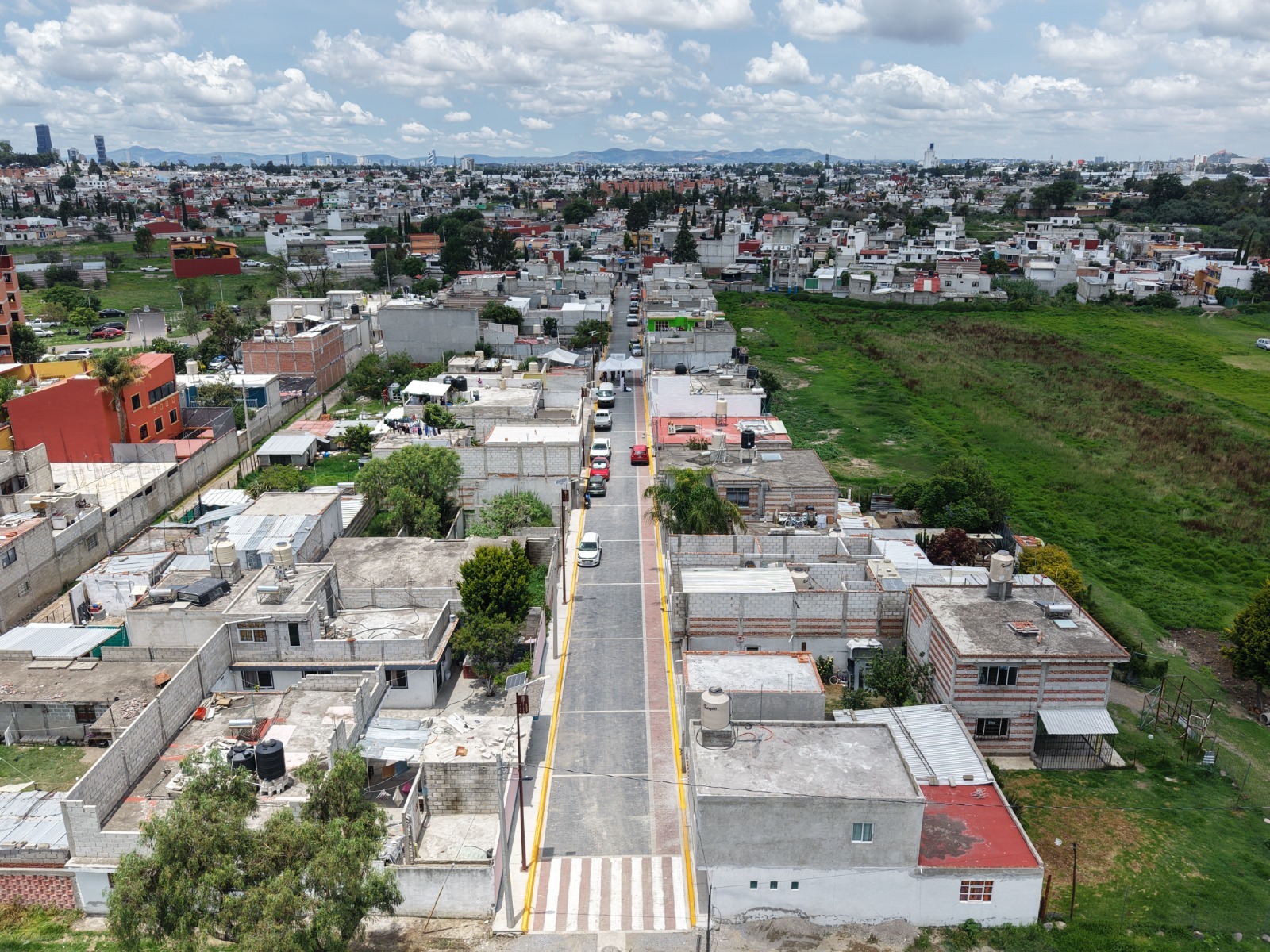 Gobierno de Cuautlancingo fortalece infraestructura urbana en Sanctorum